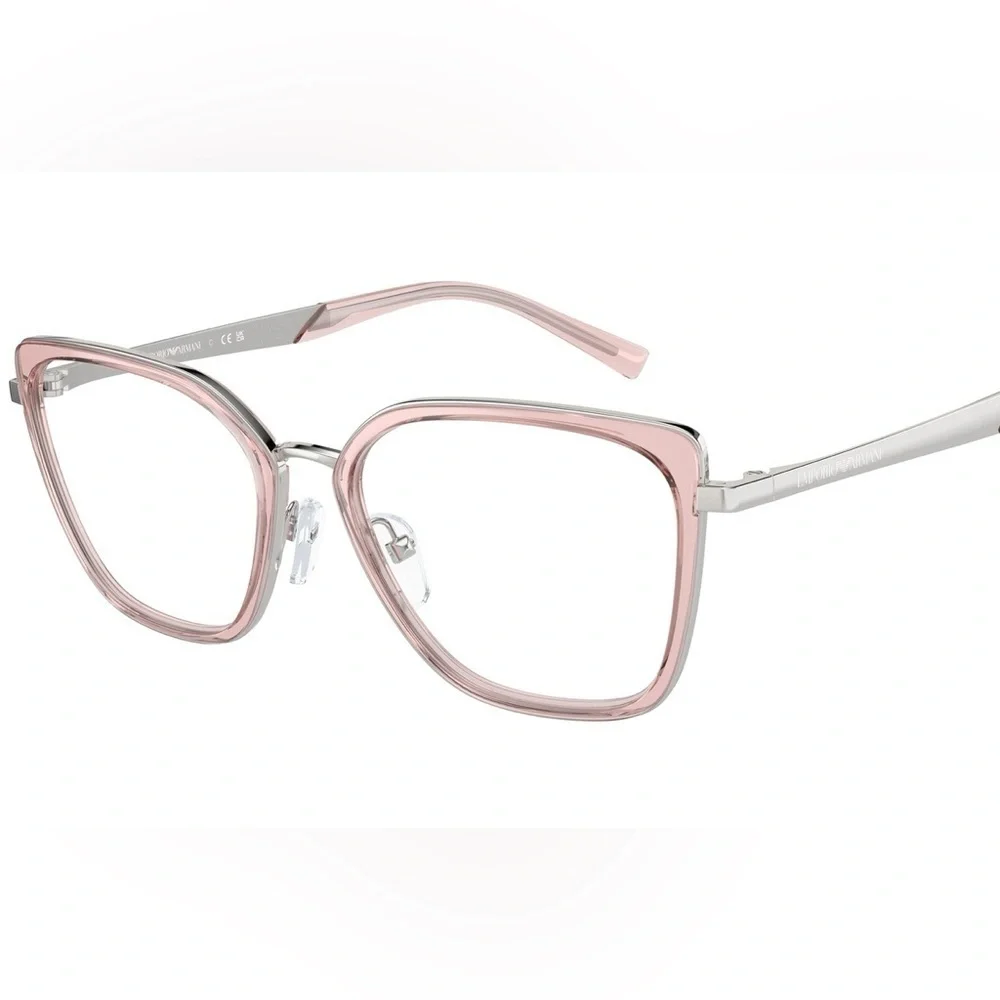 Emporio Armani Women's Ea1152 Cat Eye Prescription Eyewear Frames